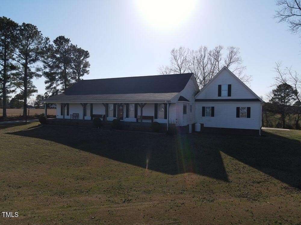 53.2 Acres of Land with Home for Sale in Coats, North Carolina