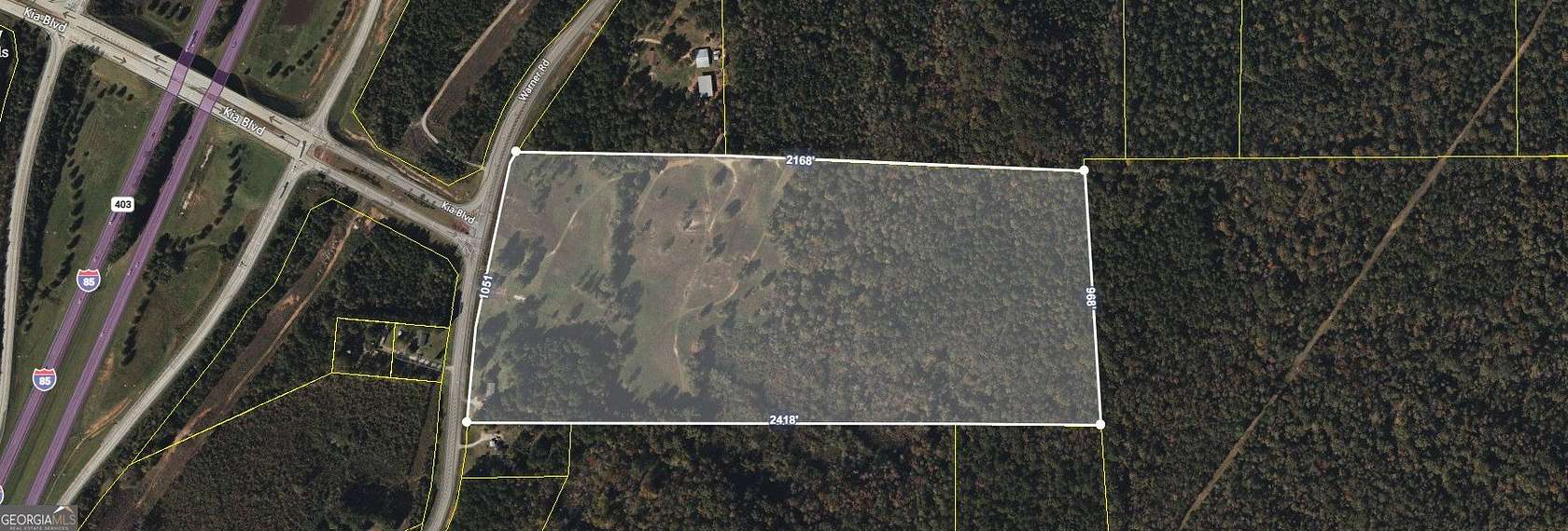 47 Acres of Mixed-Use Land for Sale in West Point, Georgia