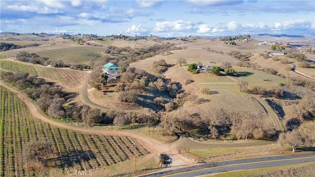 64.3 Acres of Agricultural Land with Home for Sale in Paso Robles, California