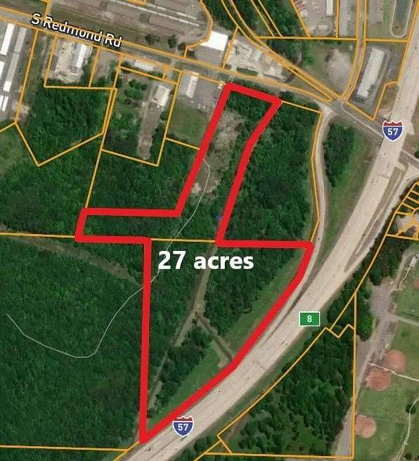 27 Acres of Commercial Land for Sale in Jacksonville, Arkansas
