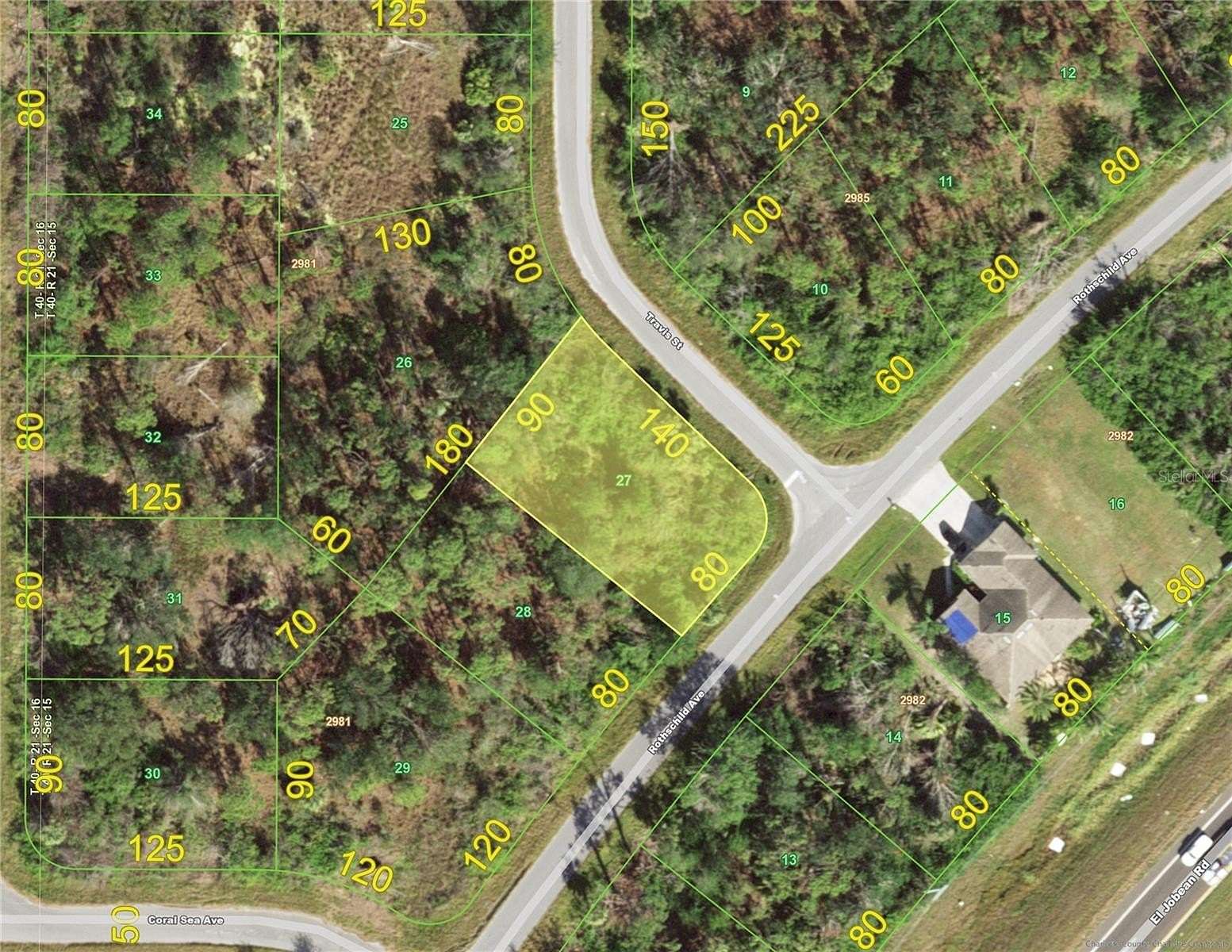 0.27 Acres of Residential Land for Sale in Port Charlotte, Florida