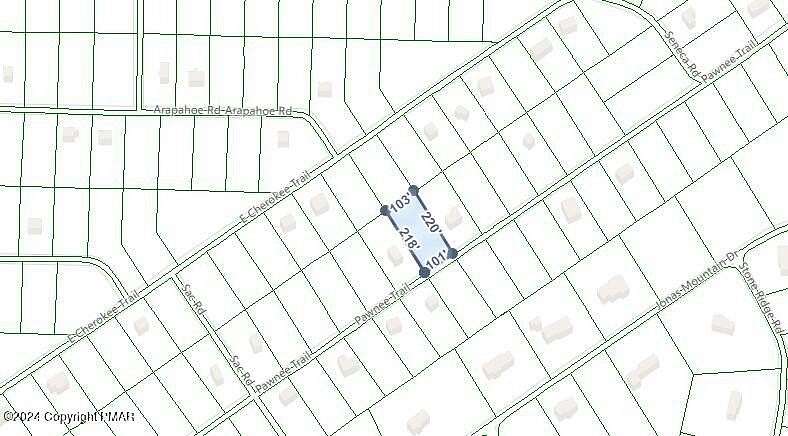 0.51 Acres of Land for Sale in Albrightsville, Pennsylvania