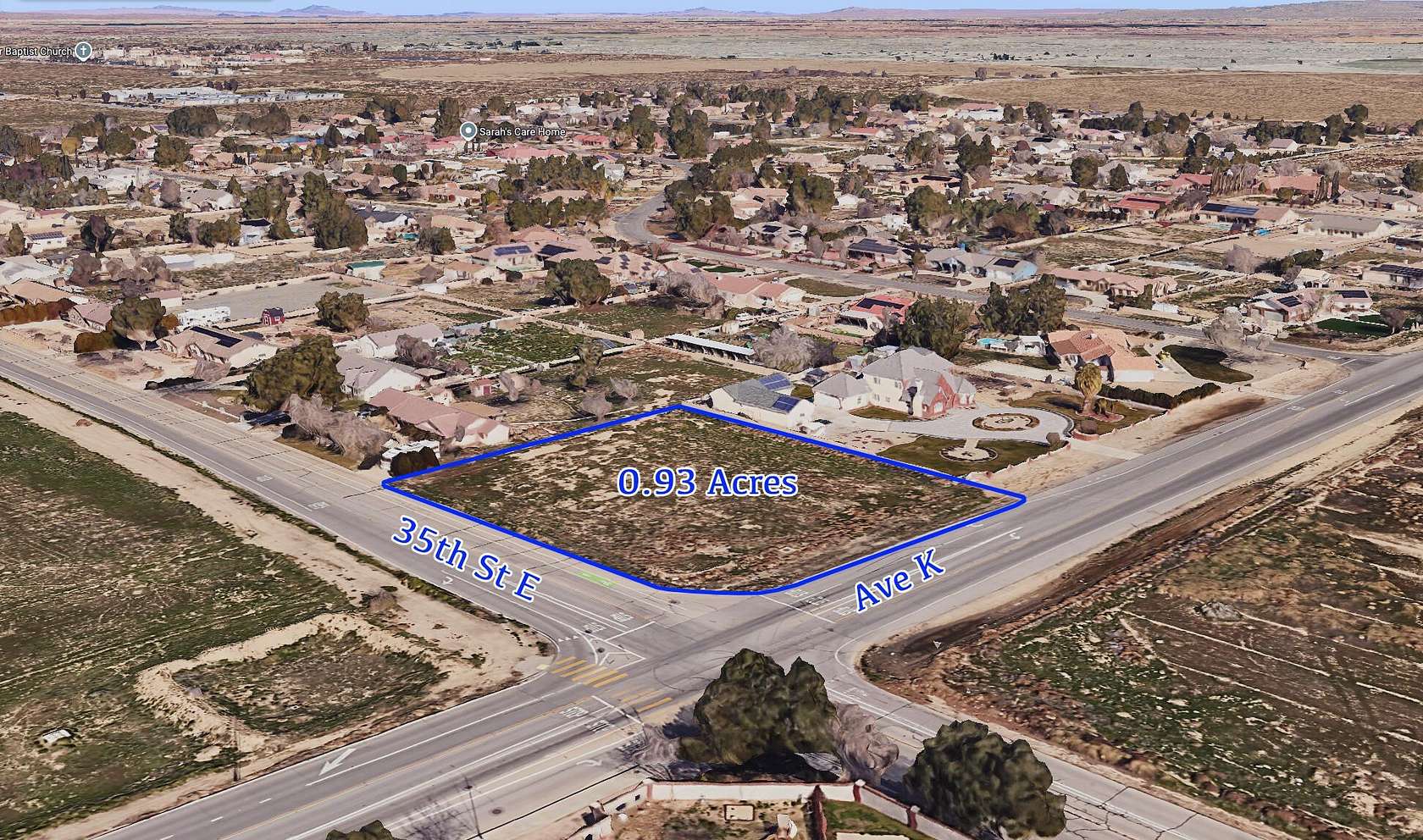 0.93 Acres of Residential Land for Sale in Lancaster, California
