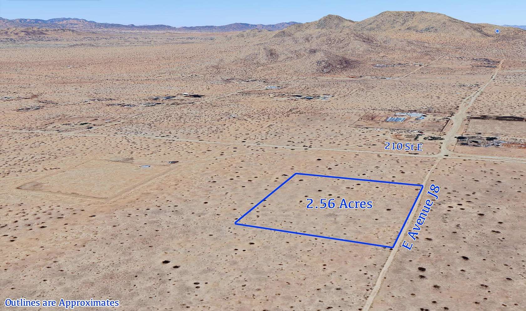 2.56 Acres of Land for Sale in Lancaster, California