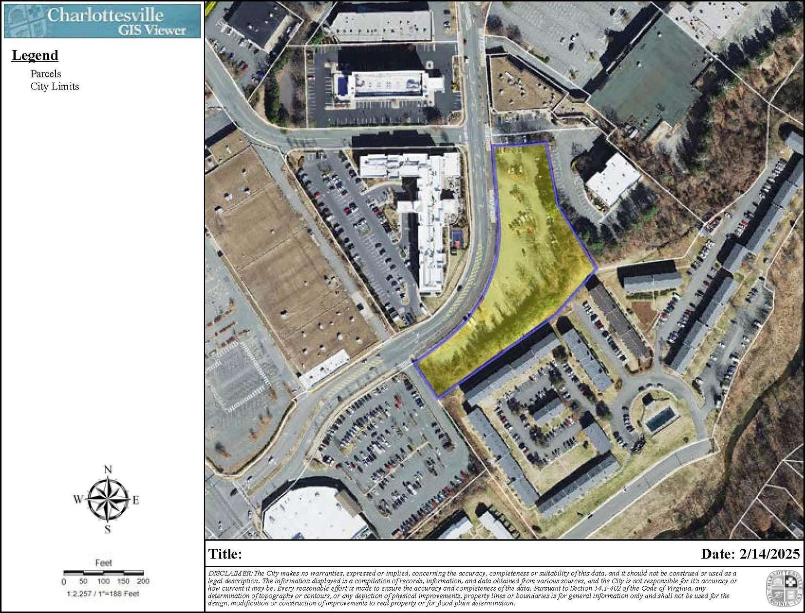 2.54 Acres of Mixed-Use Land for Sale in Charlottesville, Virginia