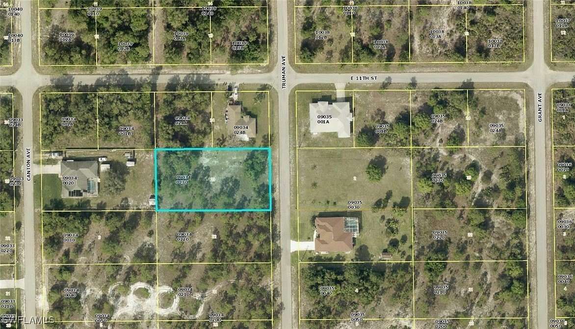 0.54 Acres of Residential Land for Sale in Lehigh Acres, Florida