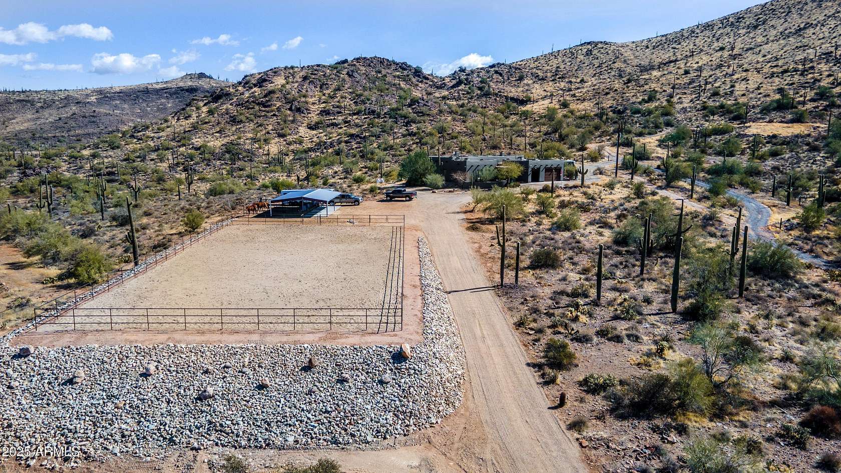 7.7 Acres of Land with Home for Sale in Cave Creek, Arizona