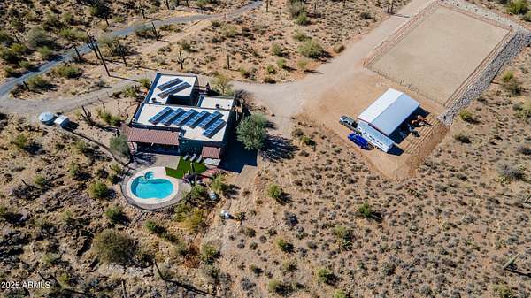 7.7 Acres of Land with Home for Sale in Cave Creek, Arizona