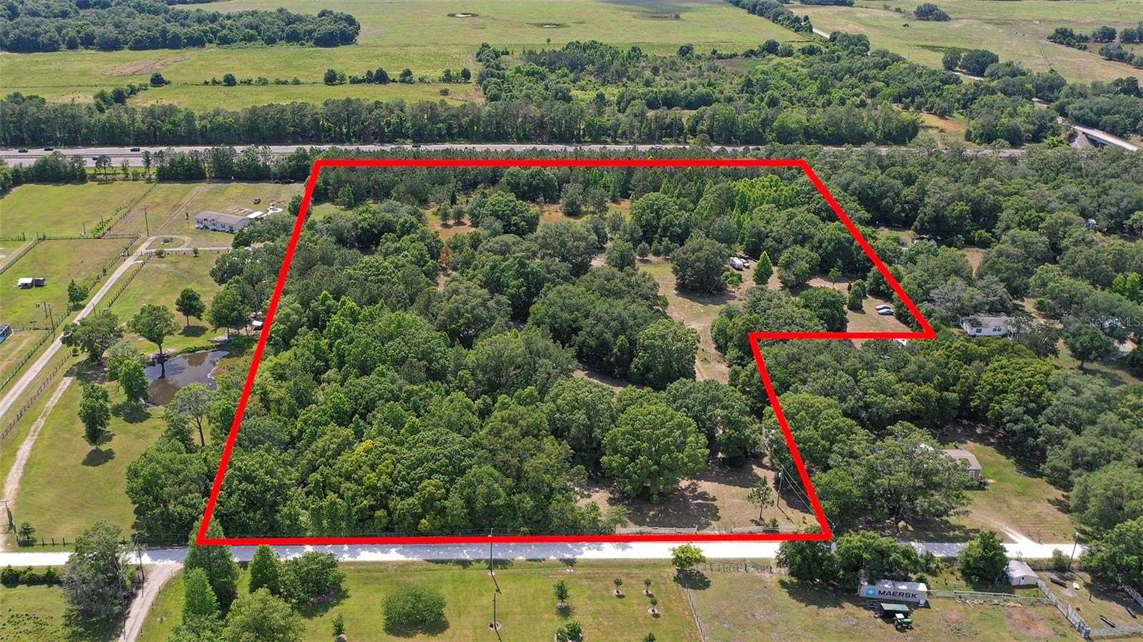 14.4 Acres of Land for Sale in Dade City, Florida