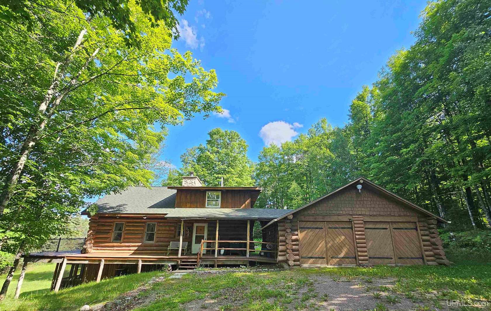 12.7 Acres of Land with Home for Sale in Channing, Michigan