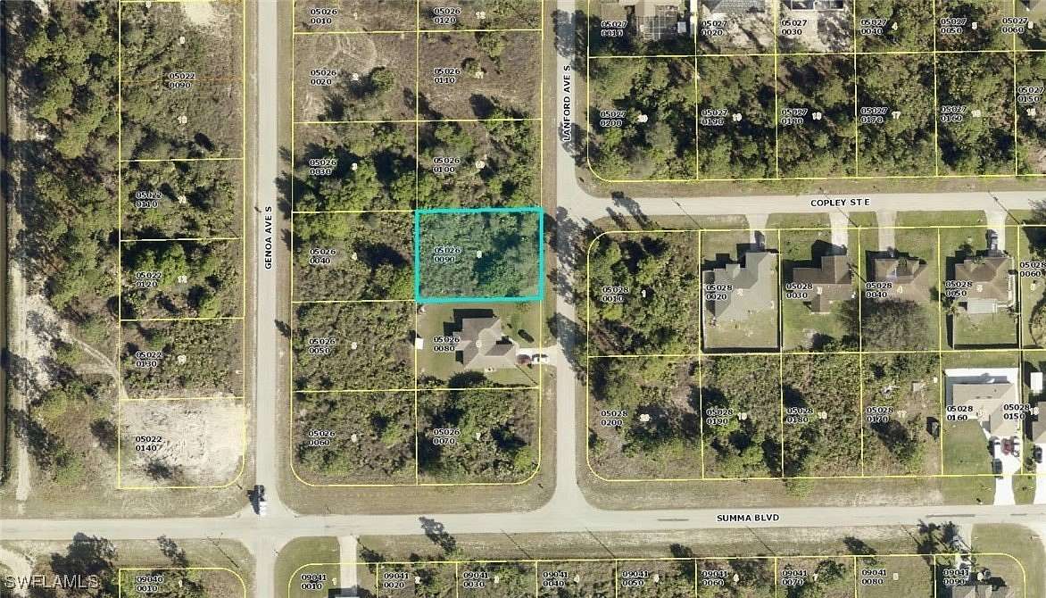 0.26 Acres of Residential Land for Sale in Lehigh Acres, Florida