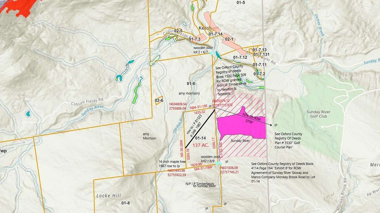 137 Acres of Land for Sale in Riley Township, Maine