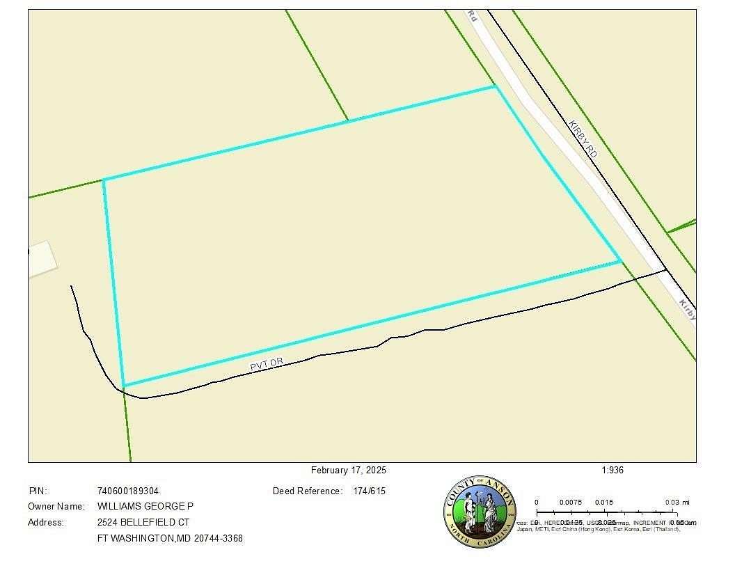 2.88 Acres of Land for Sale in Lilesville, North Carolina