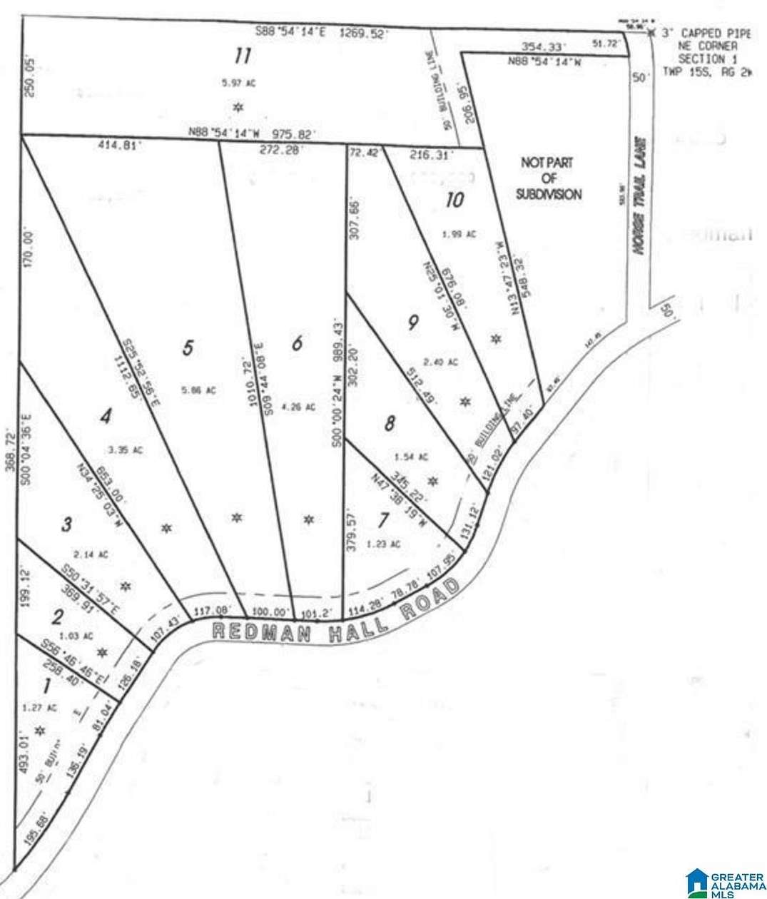 4.26 Acres of Residential Land for Sale in Pinson, Alabama
