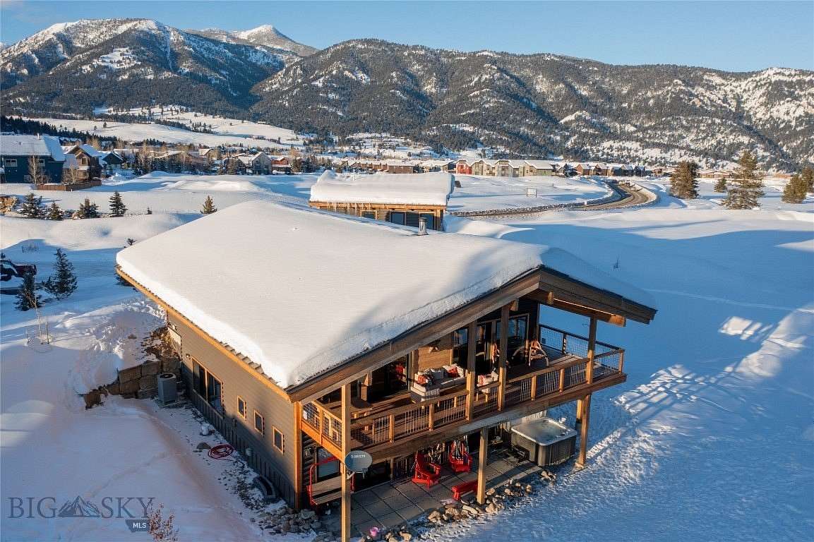 3 Acres of Residential Land with Home for Sale in Big Sky, Montana