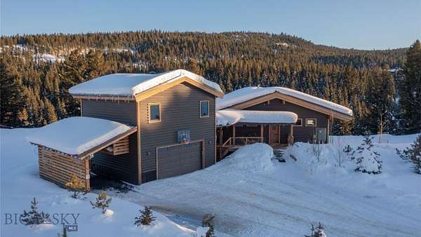 3 Acres of Residential Land with Home for Sale in Big Sky, Montana