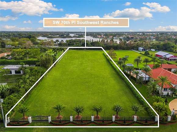 2.25 Acres of Residential Land for Sale in Southwest Ranches, Florida