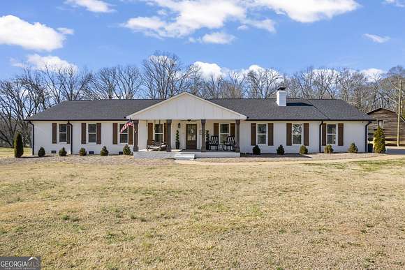 11 Acres of Land with Home for Sale in Royston, Georgia