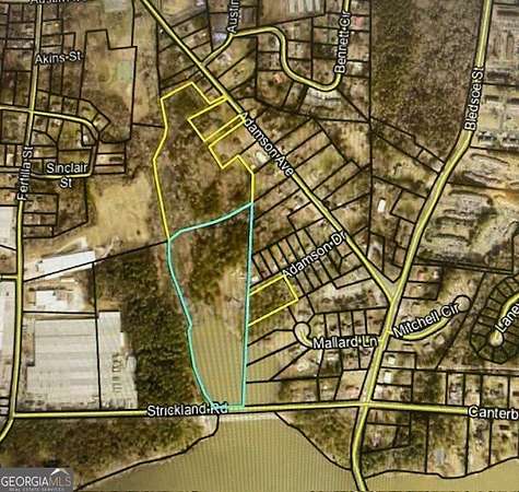 17.2 Acres of Land for Sale in Carrollton, Georgia