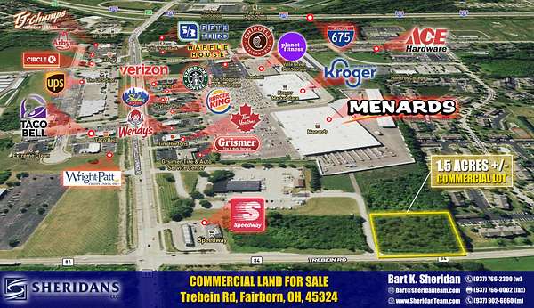1.74 Acres of Commercial Land for Sale in Beavercreek, Ohio