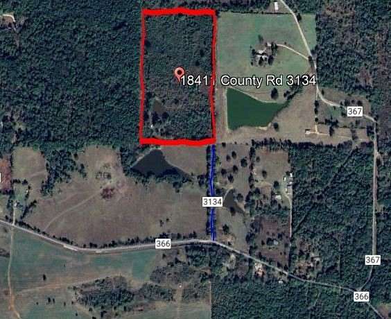 23.1 Acres of Land with Home for Sale in Winona, Texas