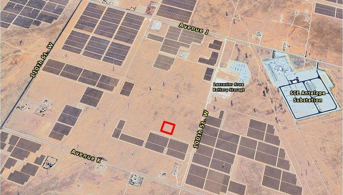 2.5 Acres of Residential Land for Sale in Lancaster, California