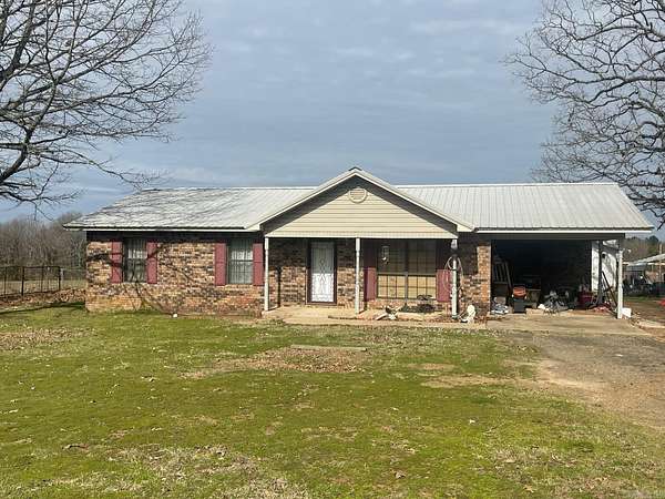 19 Acres of Land with Home for Sale in Ola, Arkansas