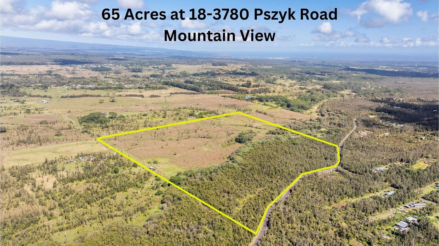66 Acres of Agricultural Land for Sale in Mountain View, Hawaii