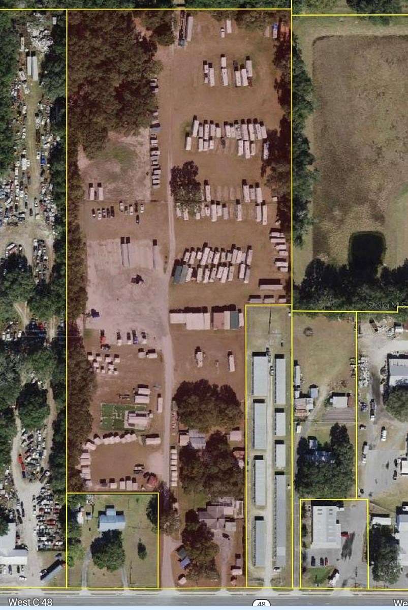 12.5 Acres of Improved Mixed-Use Land for Sale in Bushnell, Florida