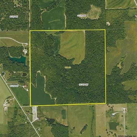 160 Acres of Recreational Land for Sale in Fairfield, Iowa