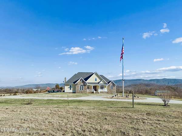 50.2 Acres of Agricultural Land with Home for Sale in Maryville, Tennessee