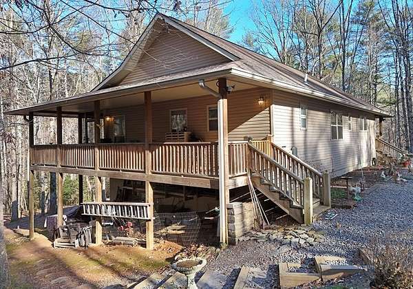 5 Acres of Residential Land with Home for Sale in Murphy, North Carolina