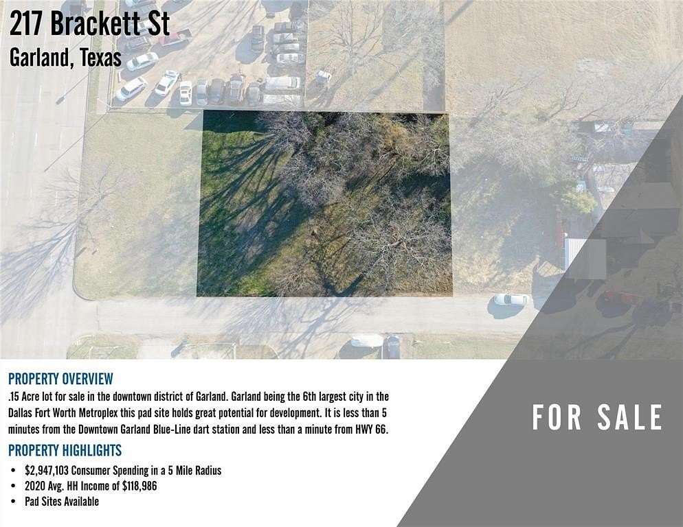 0.22 Acres of Land for Sale in Garland, Texas