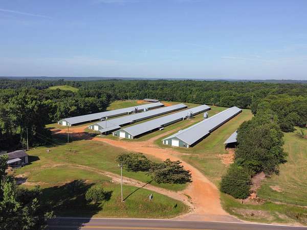 43 Acres of Agricultural Land with Home for Sale in Dubach, Louisiana