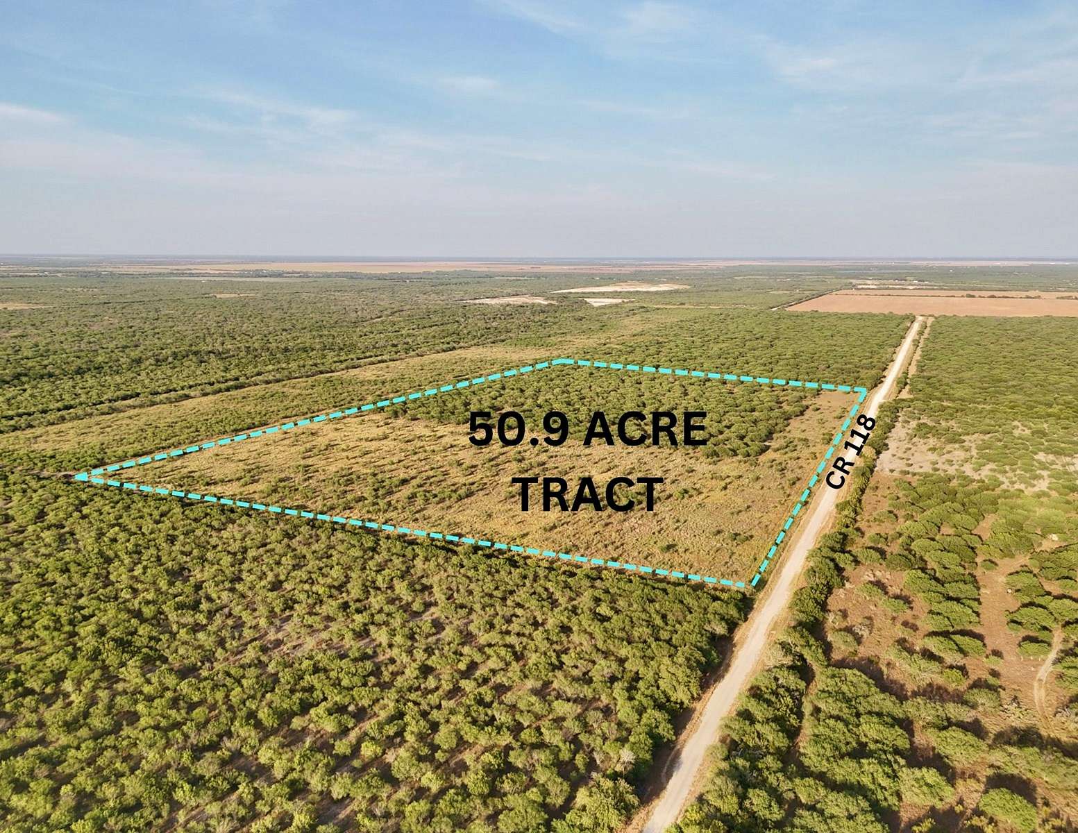 549 Acres of Land with Home for Sale in Alice, Texas