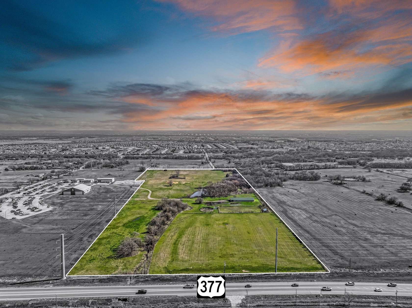30.4 Acres of Land for Sale in Aubrey, Texas