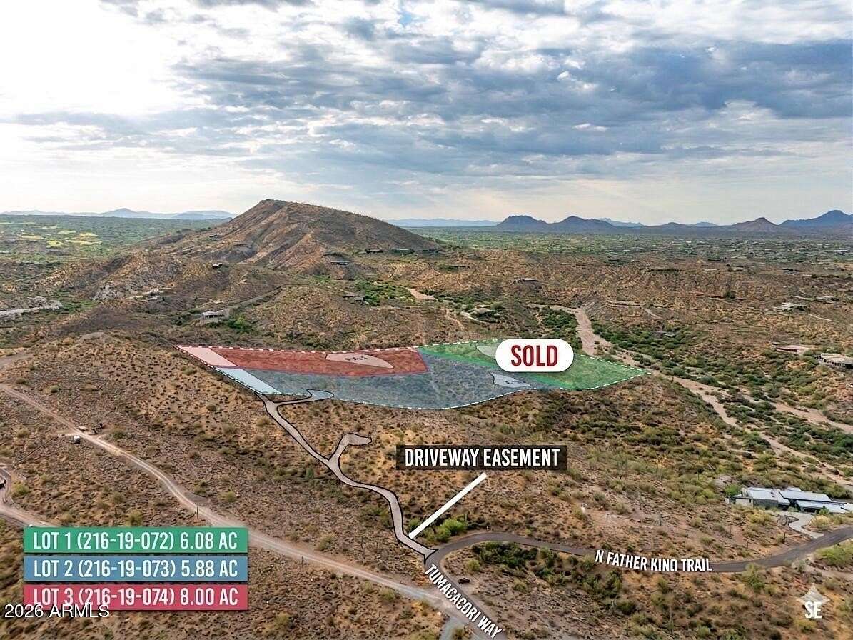 13.9 Acres of Land for Sale in Carefree, Arizona