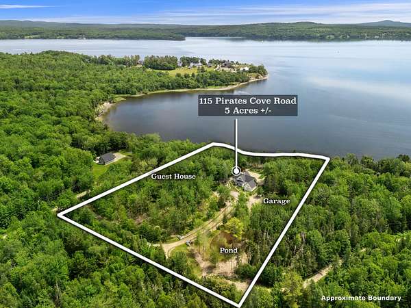 5 Acres of Residential Land with Home for Sale in Stockton Springs, Maine