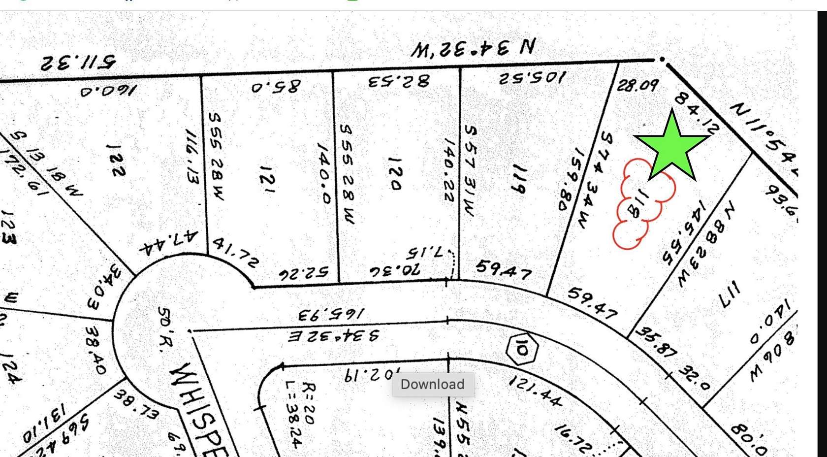 0.3 Acres of Residential Land for Sale in Whitney, Texas