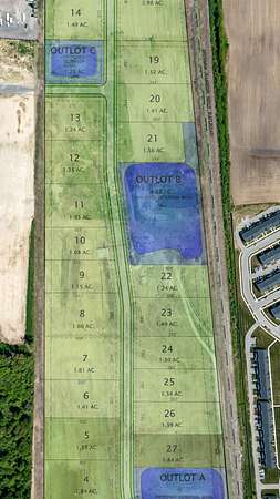 1.6 Acres of Commercial Land for Sale in Cedar Lake, Indiana