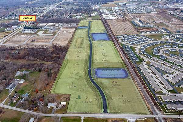 1.6 Acres of Commercial Land for Sale in Cedar Lake, Indiana