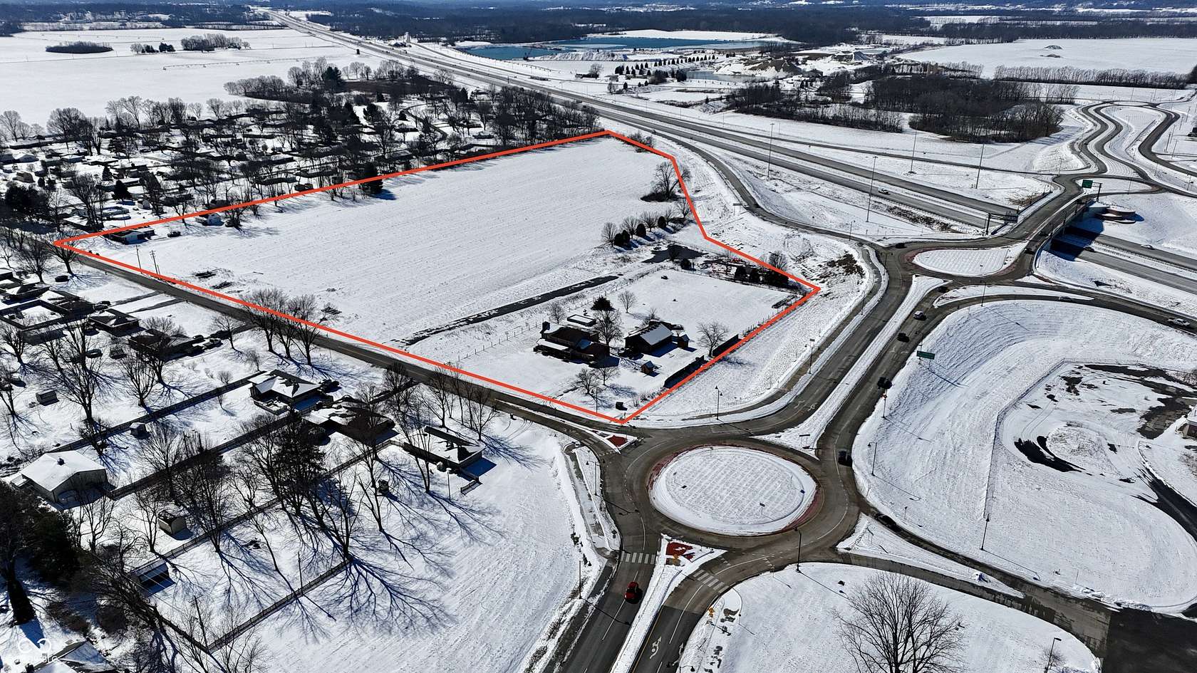 20.8 Acres of Commercial Land for Sale in Greenwood, Indiana