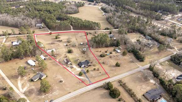 5.35 Acres of Residential Land with Home for Sale in Leesville, South Carolina