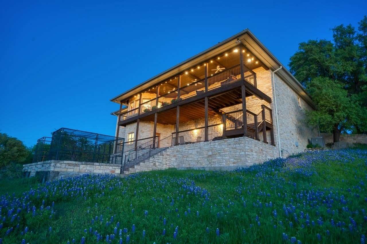 8.52 Acres of Land with Home for Sale in Marble Falls, Texas