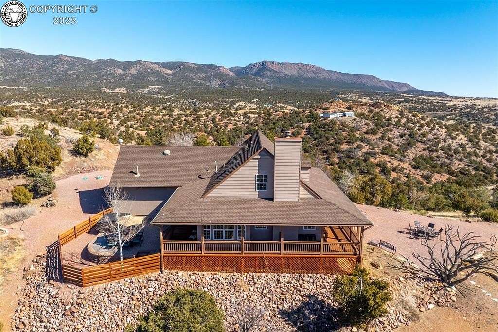 35 Acres of Recreational Land with Home for Sale in Cañon City, Colorado