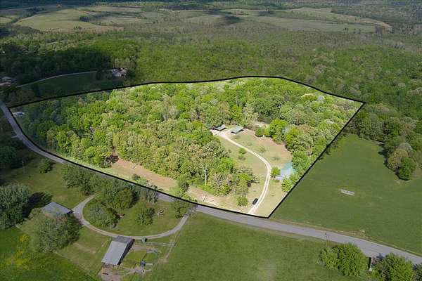 16 Acres of Land with Home for Sale in Spencer, Tennessee