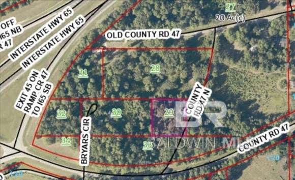 1 Acre of Residential Land for Sale in Perdido, Alabama
