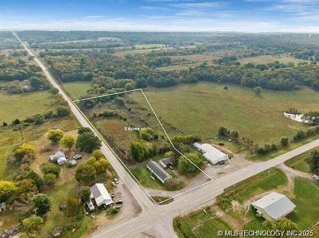 5 Acres of Improved Mixed-Use Land for Sale in Bluejacket, Oklahoma