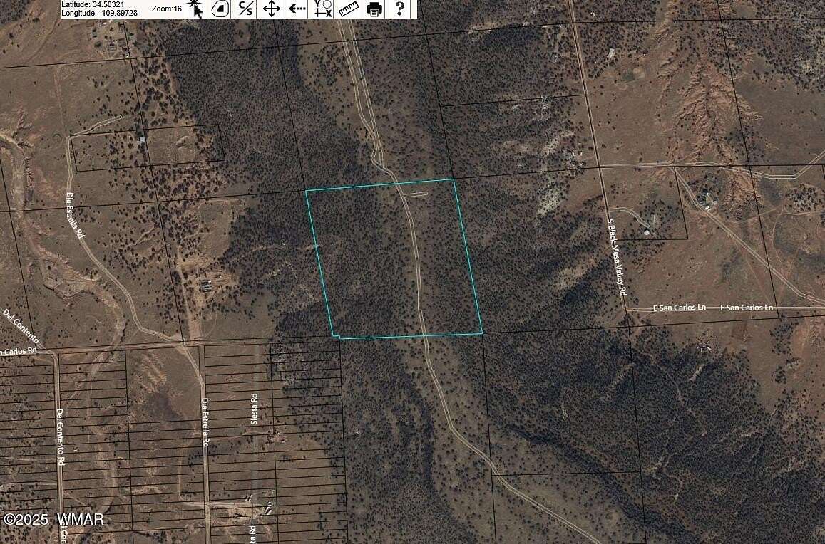 42.6 Acres of Recreational Land for Sale in Snowflake, Arizona