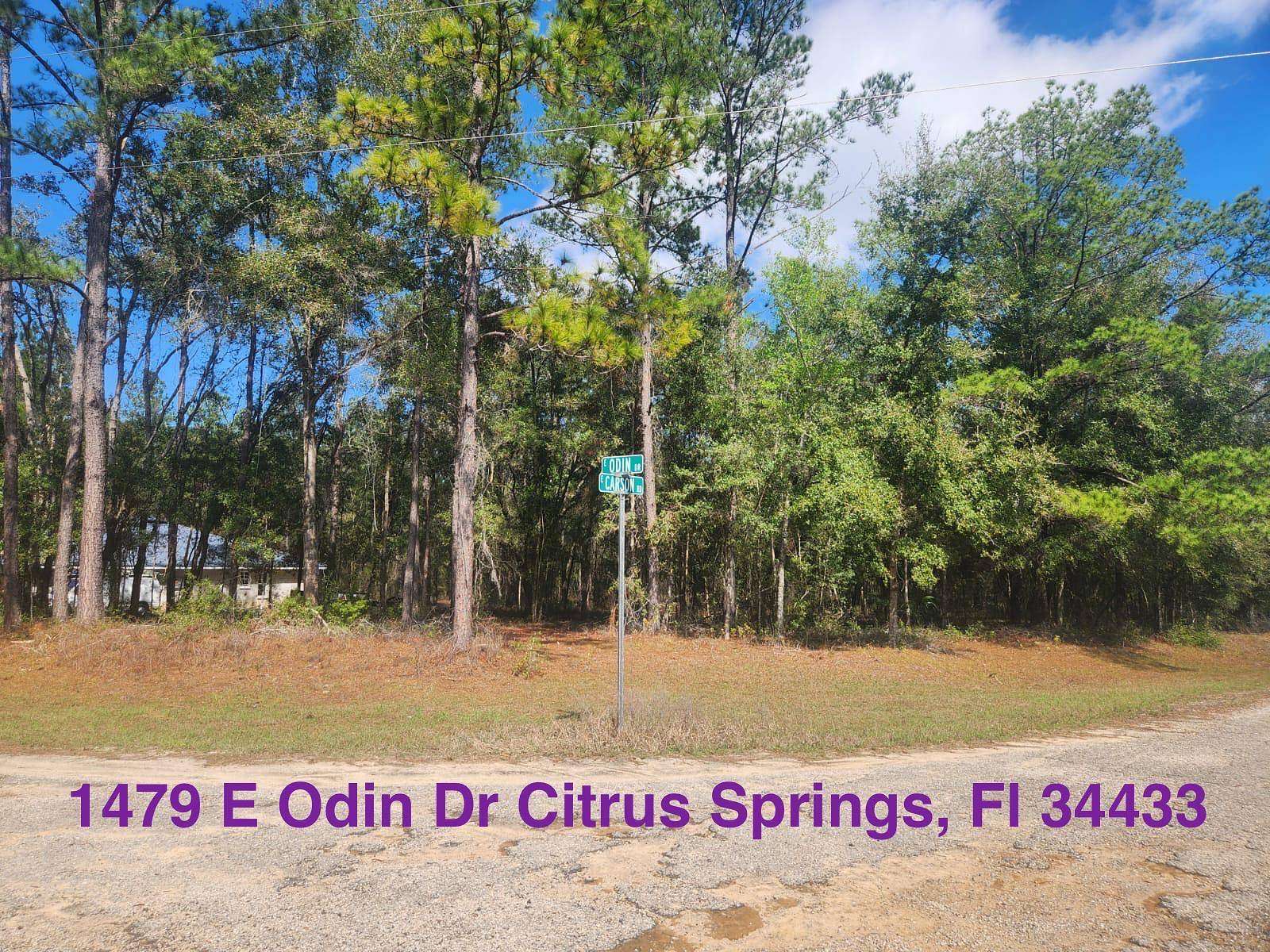 0.46 Acres of Residential Land for Sale in Citrus Springs, Florida